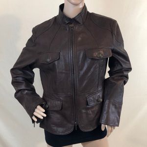 Kenneth Cole leather jacket - PERFECT 4 XMAS GIFT!